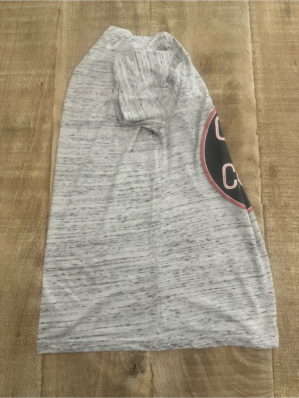 ATX Mafia “Off the Clock” Graphic Tee | V-Neck | Heather Gray | Size S - Picture 14 of 15